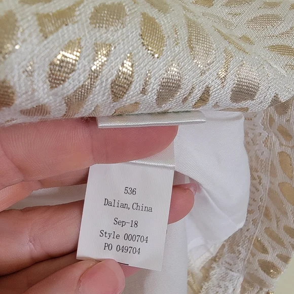 Lilly Pulitzer Mini Franci Dress Gold Jacquard Size 2 Lilly Pulitzer Mini Franci Dress Gold Jacquard Size 2